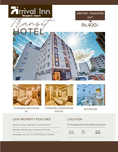 Devanahalli Hotel | Arrival Inn Transit Hotel Bangalore Airport
