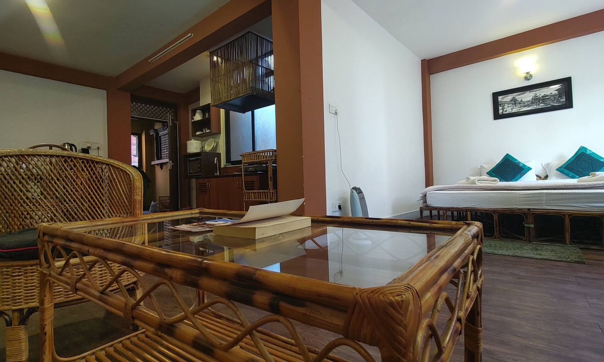 Lalitpur House | Bamboo Haven studio apartment