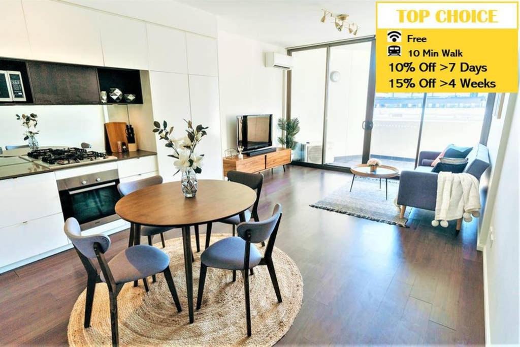 Zetland Apartment | Convenient & Cozy 1BR next to Mall. 10 min to CBD