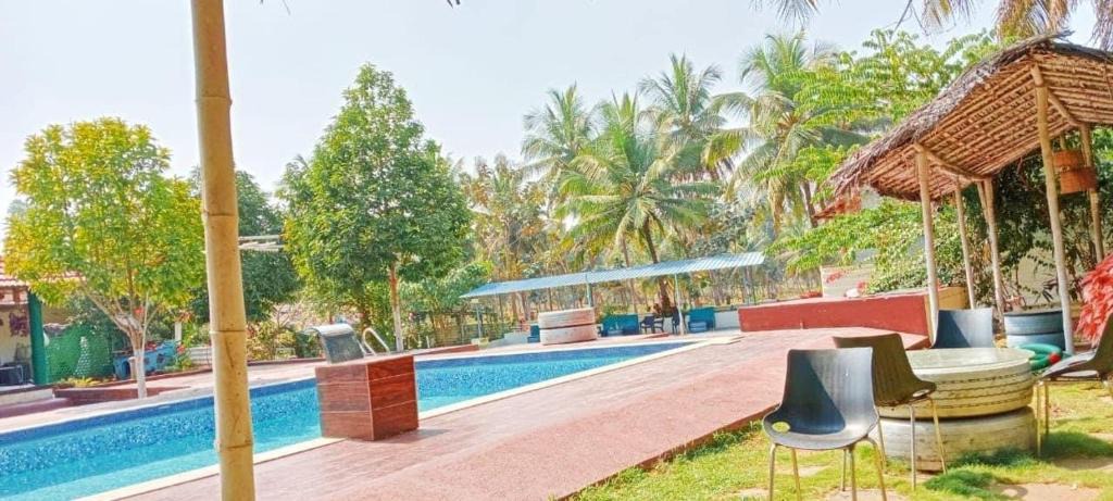 Channapatna House | Greenline Farm Stays with swimming pool