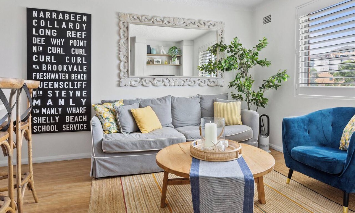 Freshwater Apartment | Hamptons 2 Bed Walk 5 mins to Beach 2 min Village