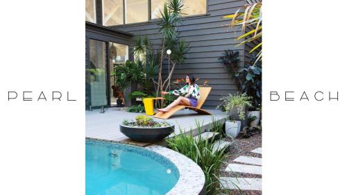 Pearl Beach House | Luxury Pearl Beach House with Private Heated Mineral Pool, Yoga Deck & Fire Pit