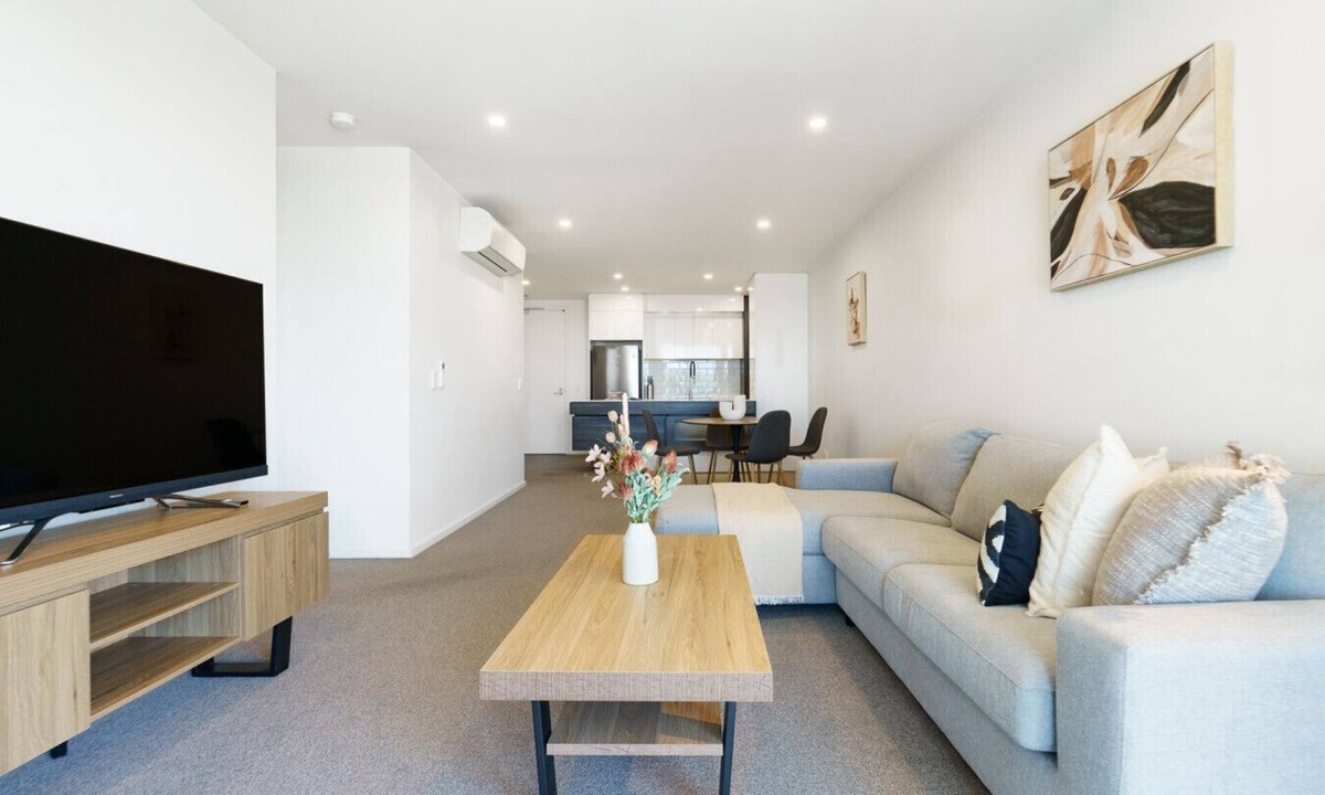 Dickson Apartment | Quiet Modern 1BR with Private Balcony