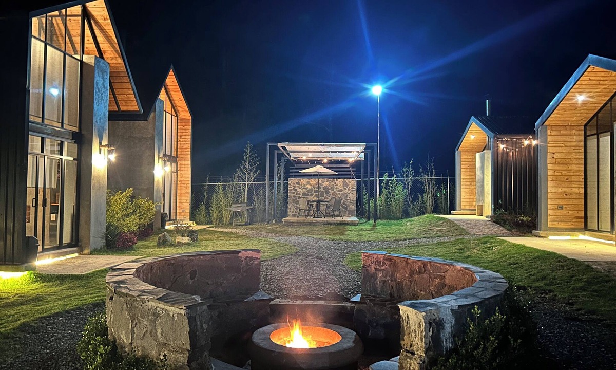 Huasca De Ocampo Ski Chalet | Romantic Tiny House with jacuzzi By GEstores