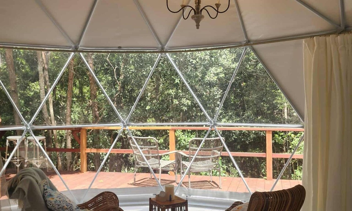Traveston Cabin | Solara Dome Off Grid Luxury and Stillness at Shanlyn Farm