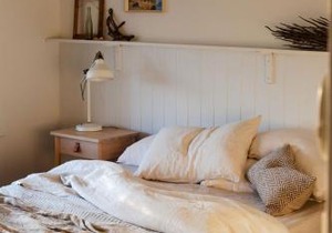 Dreamy coastal escape steps from the sea