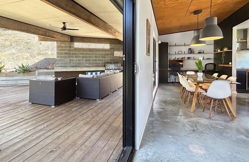 Long Beach House | 4-Bed Coastal Retreat with Fireplace, and BBQ Area