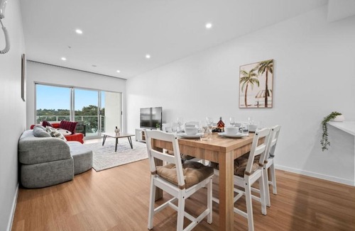 Mitchelton Apartment | Across from Train and Bus Station Pool Gym and View