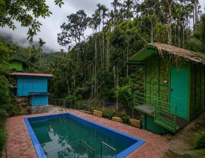 Kottappadi part Hostel | Bambooleaf pool dormitory