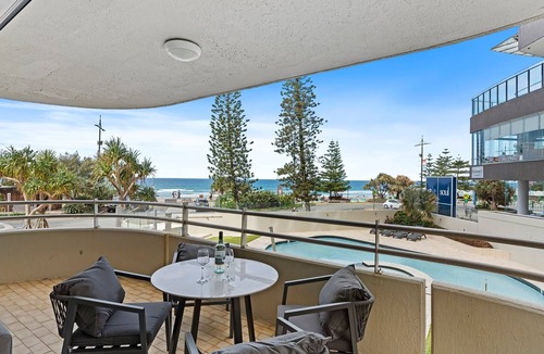 Gold Coast Apartment | Beachfront Escape Zenith - Ocean Views, Pool, Spa