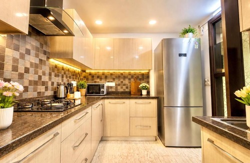 Greater Kailash Apartment | BluO 3BHK - Greater Kailash Lift Balcony Parking
