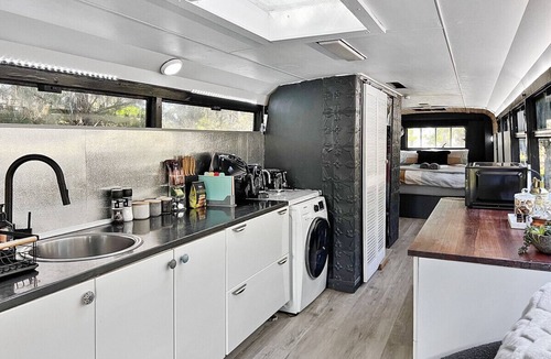 Little River House | Bussie McBusFace, converted bus in Little River