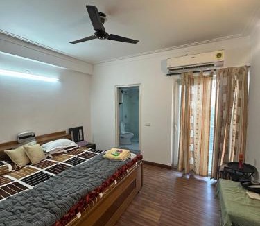 Moradabad Apartment | Cozy 2BHK with lush views!