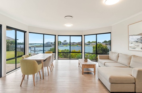 Yamba House | Dolphin Waters - Waterfront Delight with Private Pontoon - Holiday Yamba