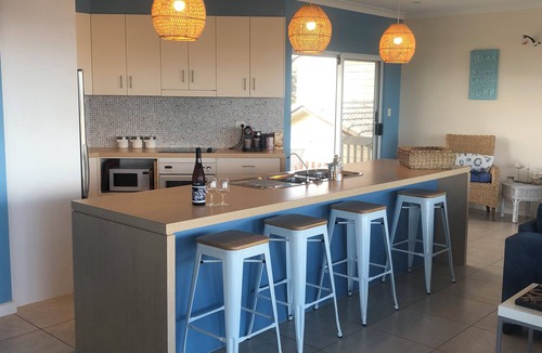 Goolwa Beach House | Enjoy Panoramic coastal views at this spacious hilltop property. Linen included.