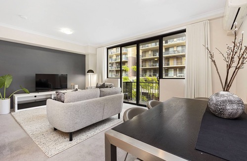 East Perth Apartment | Executive Elegance: Stylish 1BR Suite on Hay St