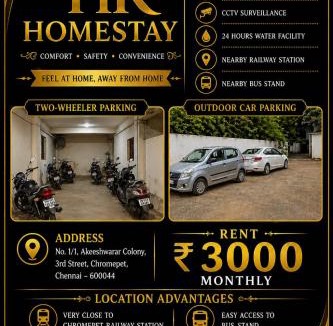 Chromepet Hostel | HR home stay