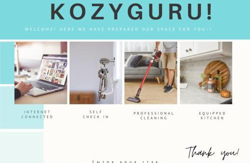Haymarket Apartment | KozyGuru | Sydney CBD | Modern 2-Bedroom Apt