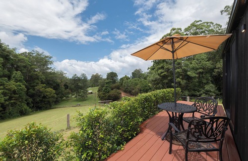 Hunchy Cabin | Luxury Hinterland Tiny Home | Secluded Romantic Escape with Stunning Views