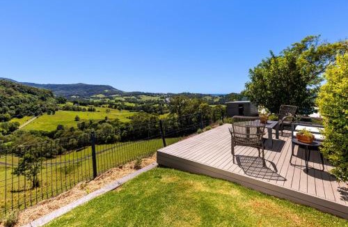 Broughton Village House | Moonraker - Fireplace with Swimming Pool