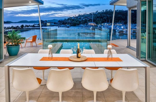 Hamilton Island Apartment | Pavillions Penthouse 25 - Waterfront with private pool, golf buggy and transfers