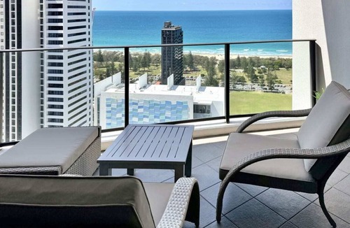 Broadbeach Apartment | Penthouse Luxury Sierra Grand Ocean View 3BR Lvl30