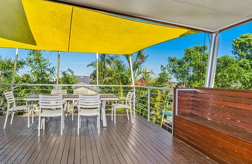 South Evans Head House | Pet-friendly 4BR coastal home with water views, timber deck and linen included