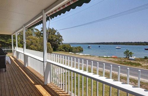 Hawks Nest House | Riverwatch - directly opposite the Myall River