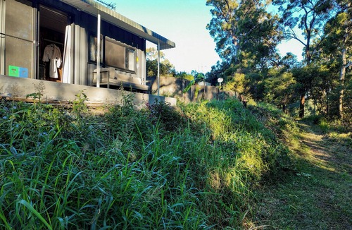 Austinville Apartment | Shipping Container with Plumbed Outhouse:Building#7