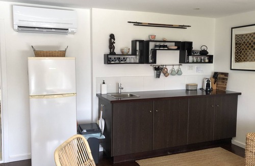 Sapphire Beach Apartment | Studio 1 Bali Style by the Ocean-Dog Friendly at Sapphire Beach.