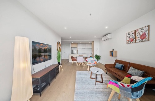 Phillip Apartment | Stylish 2-Bed Apartment with Luxe Amenities Access
