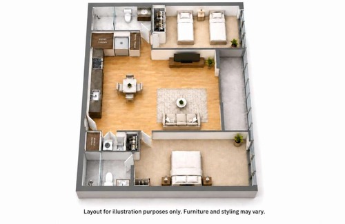 Docklands Apartment | Sunrise River View 2BR CBD Apartment, Free Parking, Family & Work Friendly