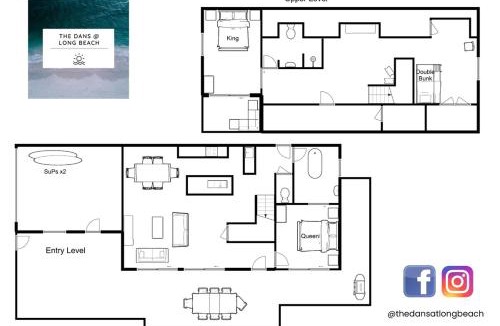 Long Beach House | The Dans at Long Beach Luxury Beach House