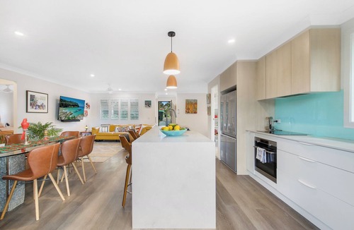 Boambee East House | Treetops on Seabreeze – Pet-Friendly Stay Near Beach & River
