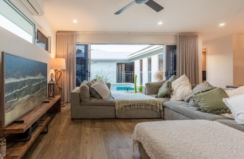 Trinity Beach House | Trinity Beach Coastal Luxe Pool Retreat – 4BR