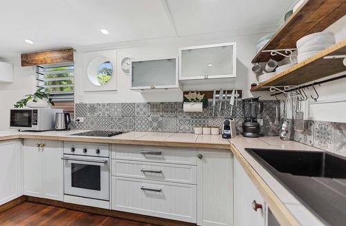 Machans Beach House | Tropical Hideout w/Pool, BBQ & Pet-Friendly Yard
