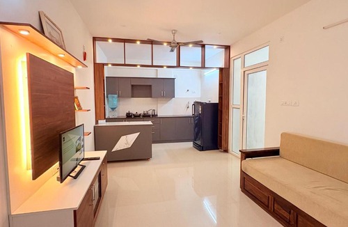 Devanahalli Apartment | Vansa Stays-2BHK Quiet & Comfortable Near Airport