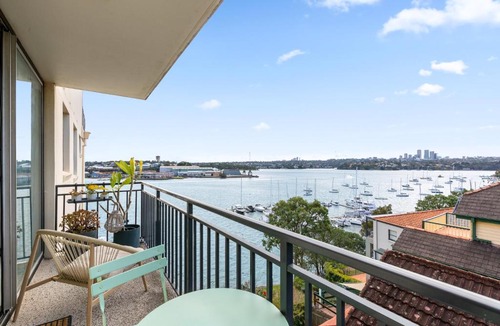 Balmain Apartment | Watersong - Tranquil Harbourfront & Island Panorama