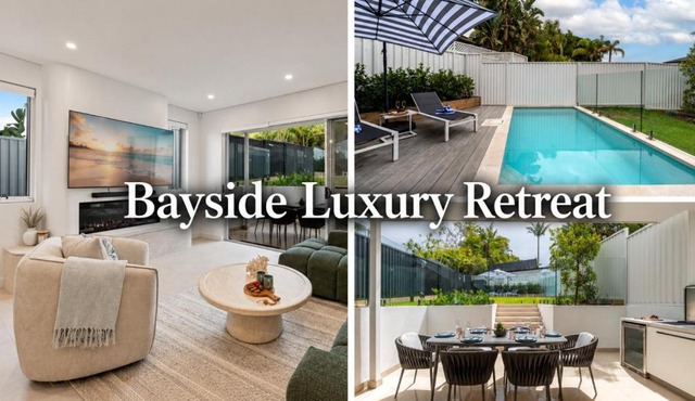 Bayside Luxury Retreat with Pool Near to Cronulla