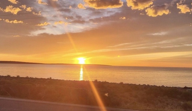 Beautiful private beachfront home overlooking the stunning Boston Bay and PL