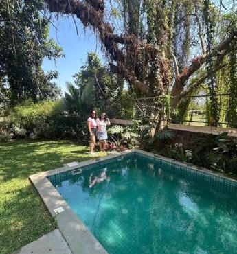 Big Pvt Pool & Garden 3BHK Villa, Morjim Beach 10-14mts