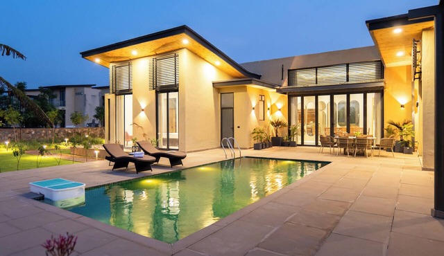 ELIVAAS 24 Carat 4BHK Villa with Pool