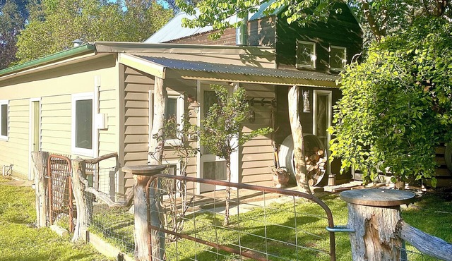 Retro Dog Friendly Farm Cottage near Ocean Grove with pet donkeys! New listing!