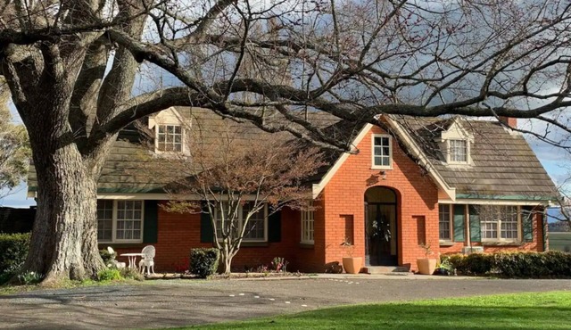 Single level shady retreat with pastoral views and access to our gardens.
