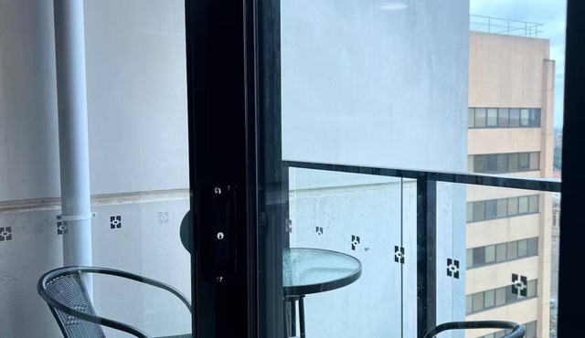 Skyline View on Synagogue – Comfortable City Apartment in Adelaide's East End