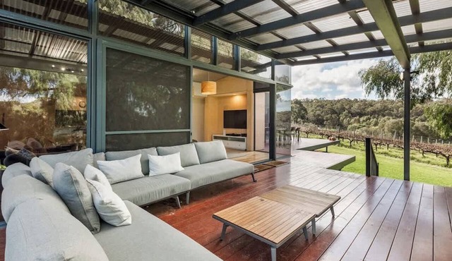 spacious villa private bushland
