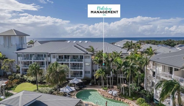 The Pool Resort Kingscliff - 1BR with Small Pool View (5216) - Holiday Management Co.