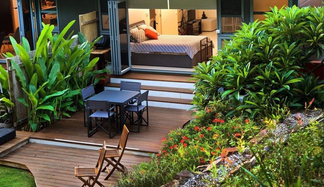 The Zen Garden Suite - Driftwood Villas Scotts Head