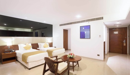 Premium Room, 2 Twin Beds, City View (Including Free wifi)